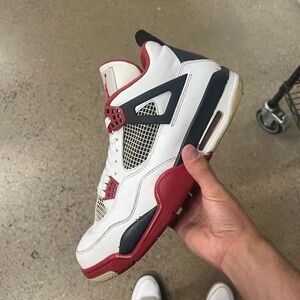 Jordan 4 fire red 2012 pair